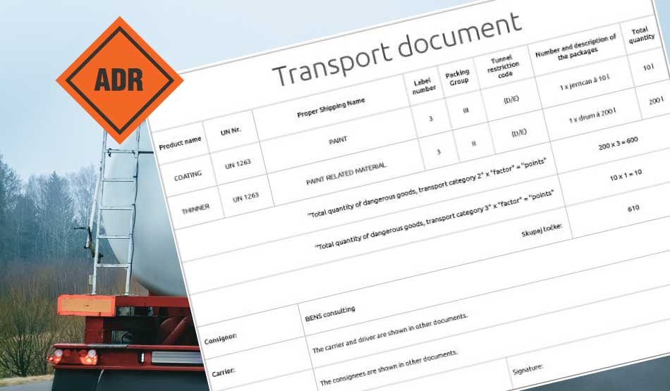 Transport document
